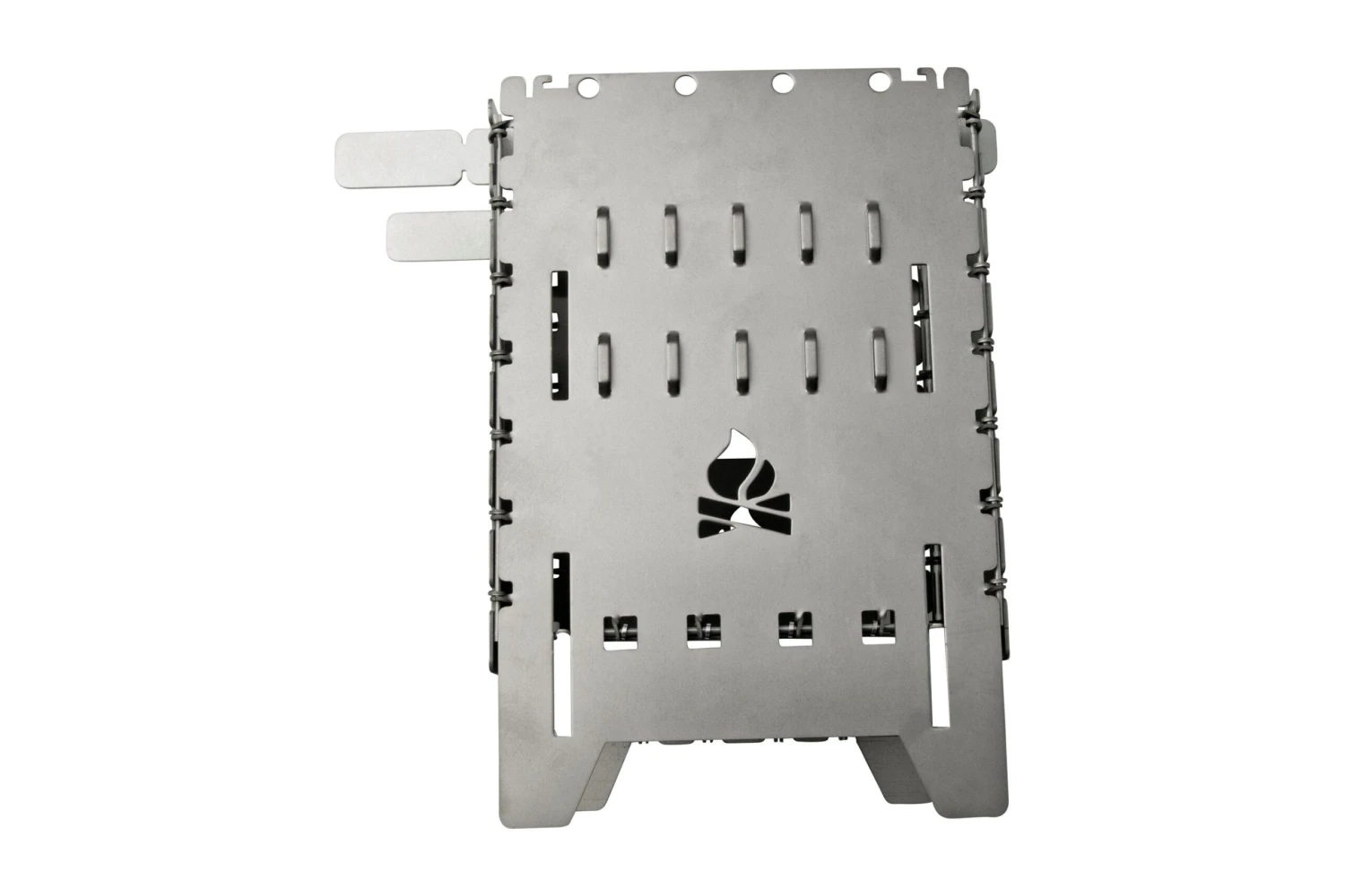 Bushcraft Essentials Bushbox XL Titanium, Foldable Stove 1 Bushcraft Essentials Bushbox XL Titanium, Foldable Stove