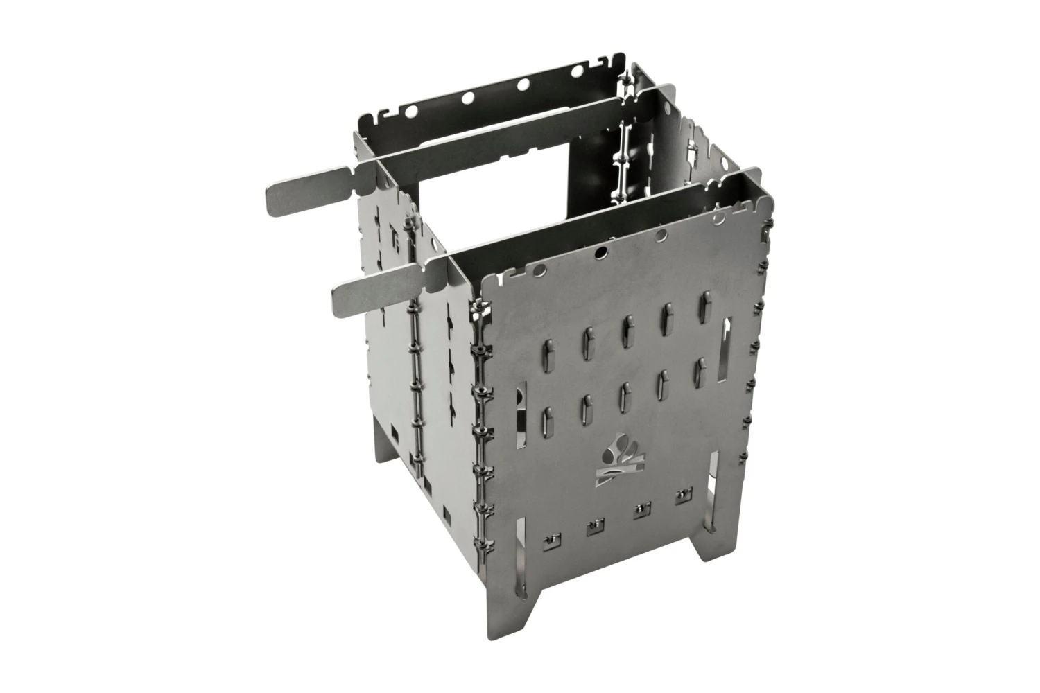 Bushcraft Essentials Bushbox XL Titanium, Foldable Stove 3 Bushcraft Essentials Bushbox XL Titanium, Foldable Stove - Billede 3