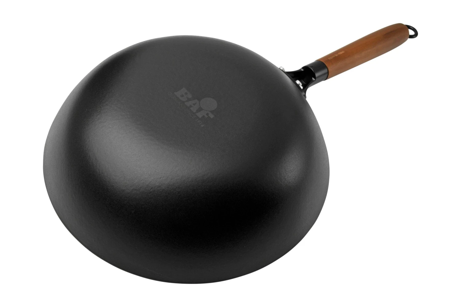 Baf Rustica Pur 100138280 28 Cm Wooden Handle, Wok Pan 2 Baf Rustica Pur 100138280 28 Cm Wooden Handle, Wok Pan - Billede 2