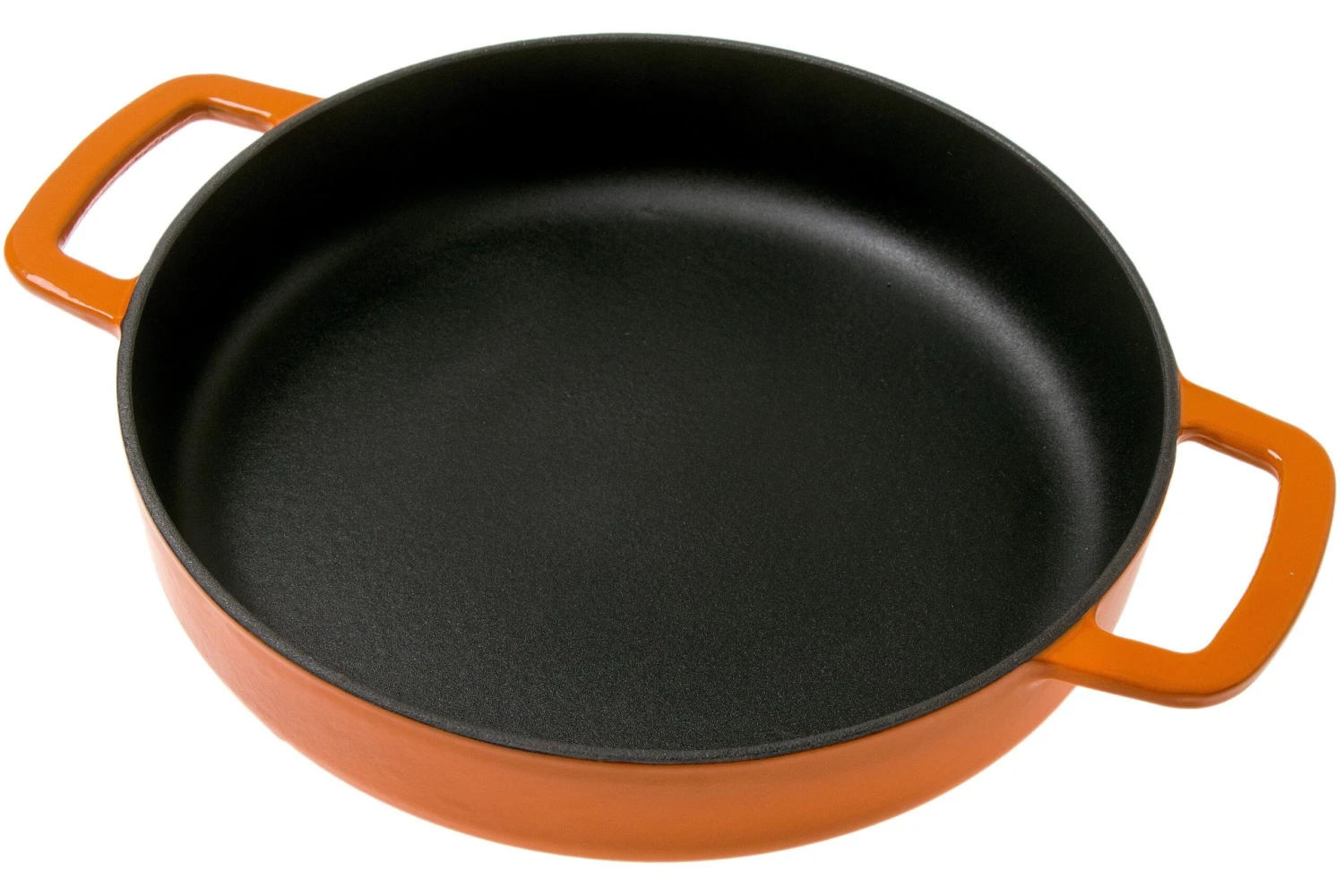 Combekk Sous Chef 192124OR Frying Pan Double Handle 24 Cm, Orange 1 Combekk Sous Chef 192124OR Frying Pan Double Handle 24 Cm, Orange