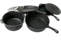 Camp Chef Six Piece Cast Iron Set