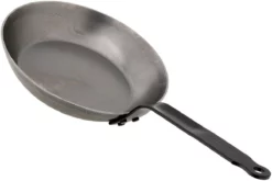 De Buyer Acier Carbone Steel Frying Pan, 22cm 5110.22