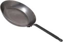 De Buyer Acier Carbone Steel Frying Pan, 30 Cm 5110.30