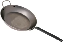 De Buyer Acier Carbone Steel Frying Pan, 32 Cm 5110.32