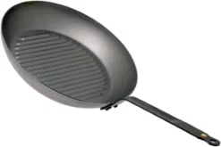 De Buyer Mineral B Element Grill Pan, 32cm 5613.32