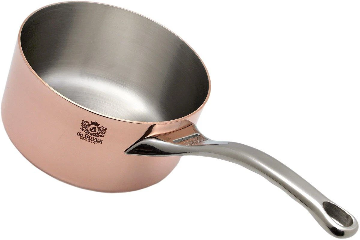 De Buyer Prima Matera Copper Saucepan 16 Cm 6206.16 1 De Buyer Prima Matera Copper Saucepan 16 Cm 6206.16