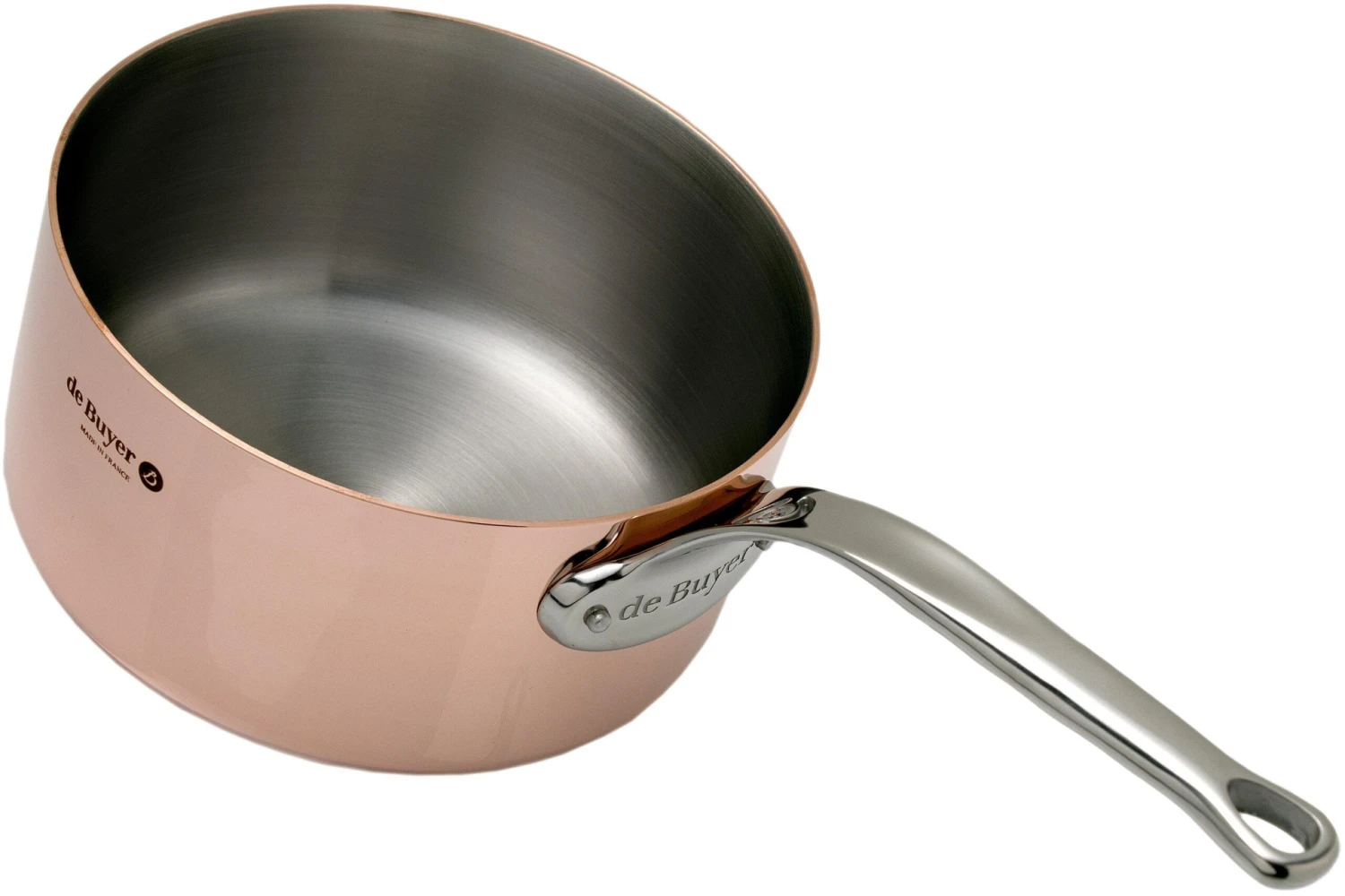 De Buyer Prima Matera Copper Saucepan 20 Cm 6206.20 1 De Buyer Prima Matera Copper Saucepan 20 Cm 6206.20