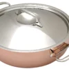De Buyer Prima Matera Copper Sauté Pan 28 Cm Stainless Steel Lid 6241.28
