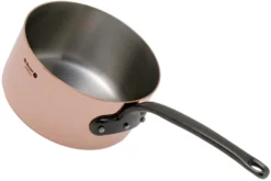 De Buyer Prima Matera Tradition 6306.18 Copper Sauce Pan 18 Cm