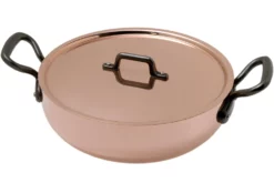 De Buyer Prima Matera Tradition 6332.28 Copper Saute Pan 28 Cm