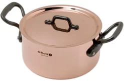 De Buyer Prima Matera Tradition 6342.16 Copper Cooking Pot 16 Cm