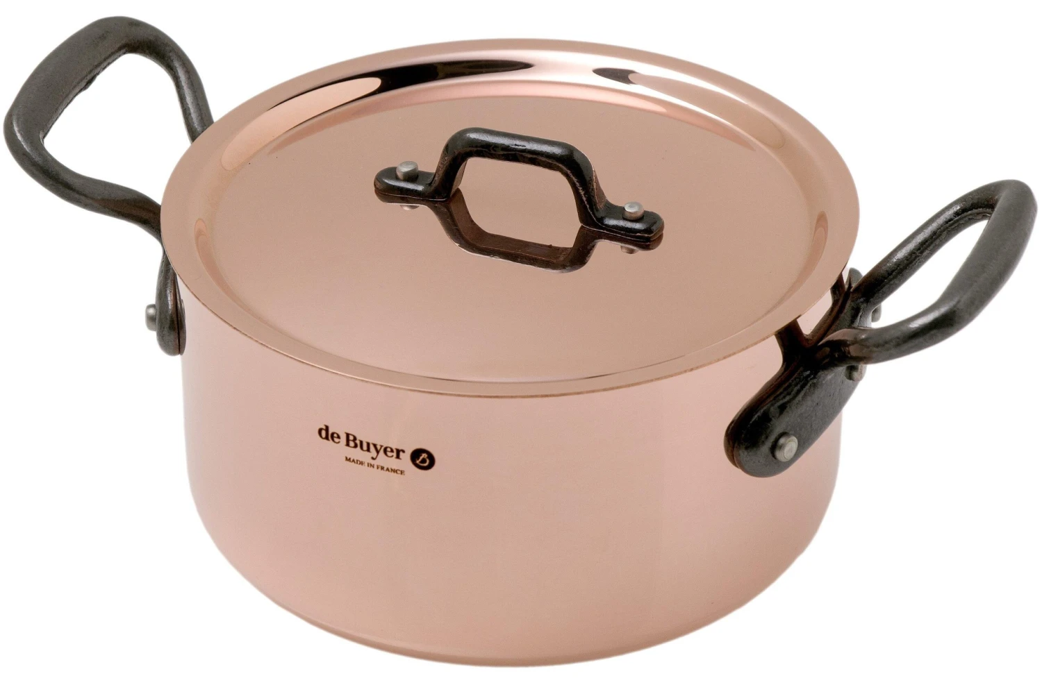 De Buyer Prima Matera Tradition 6342.16 Copper Cooking Pot 16 Cm 1 De Buyer Prima Matera Tradition 6342.16 Copper Cooking Pot 16 Cm