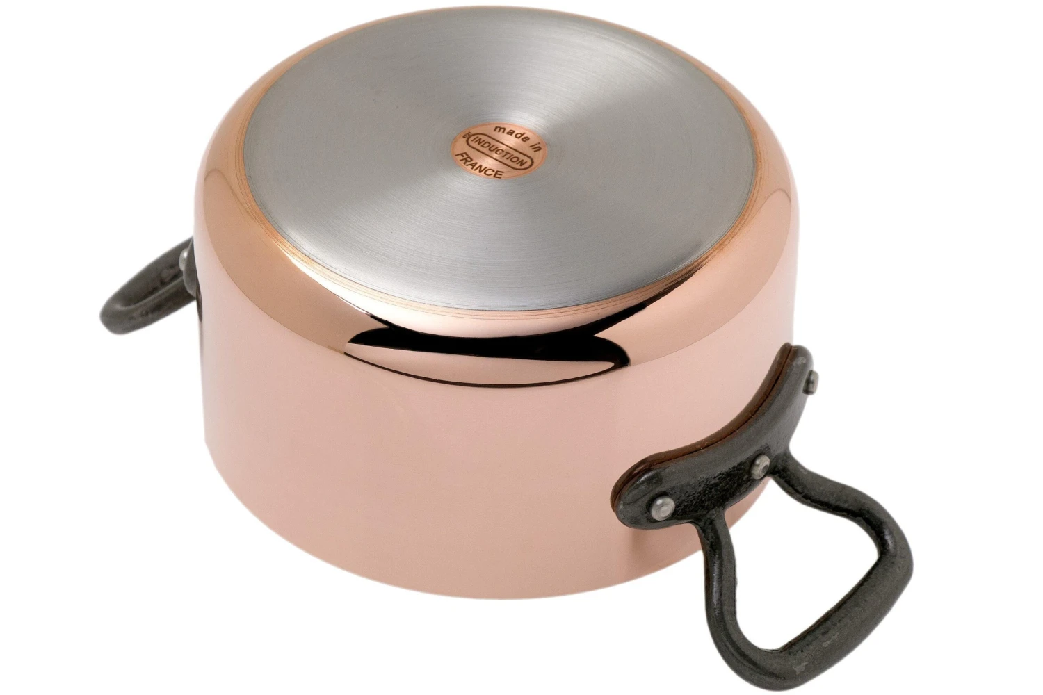 De Buyer Prima Matera Tradition 6342.16 Copper Cooking Pot 16 Cm 3 De Buyer Prima Matera Tradition 6342.16 Copper Cooking Pot 16 Cm - Billede 3