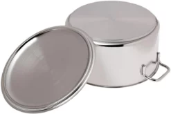 Demeyere Apollo Sauce Pan 5, 2 L, 24 Cm 5 Demeyere Apollo Sauce Pan 5, 2 L, 24 Cm -Friluftslageret Butik DY40850 166 03 demeyere apollo dy40850 166 03
