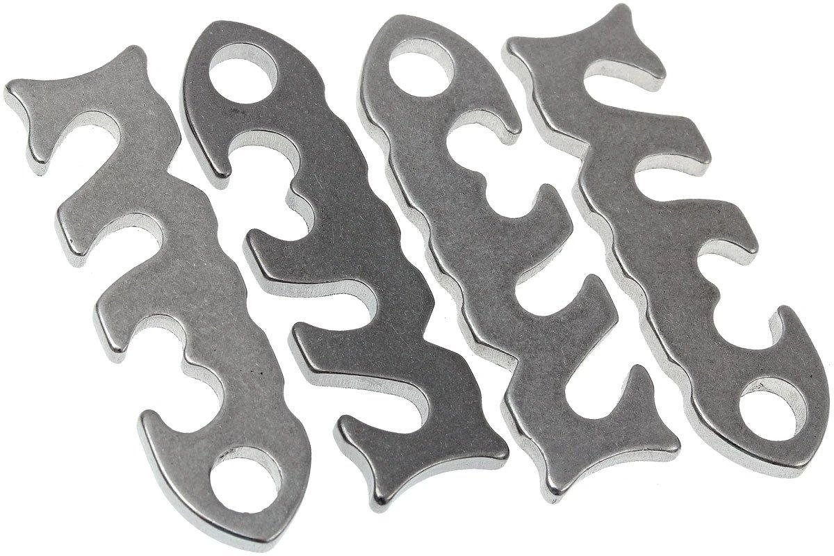 Fish Bone, 4-pcs Original Fish Bones, Aluminum 1 Fish Bone, 4-pcs Original Fish Bones, Aluminum