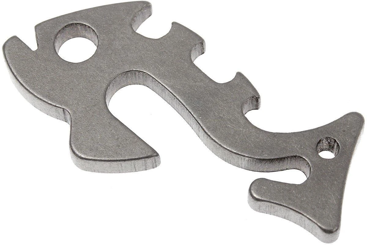 Fish Bone, 4-pcs Piranha's, Stainless Steel 2 Fish Bone, 4-pcs Piranha's, Stainless Steel - Billede 2