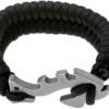 Fish Bone, Piranha Paracord Bracelet Made From Stainless Steel