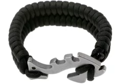 Fish Bone, Piranha Paracord Bracelet Made From Stainless Steel