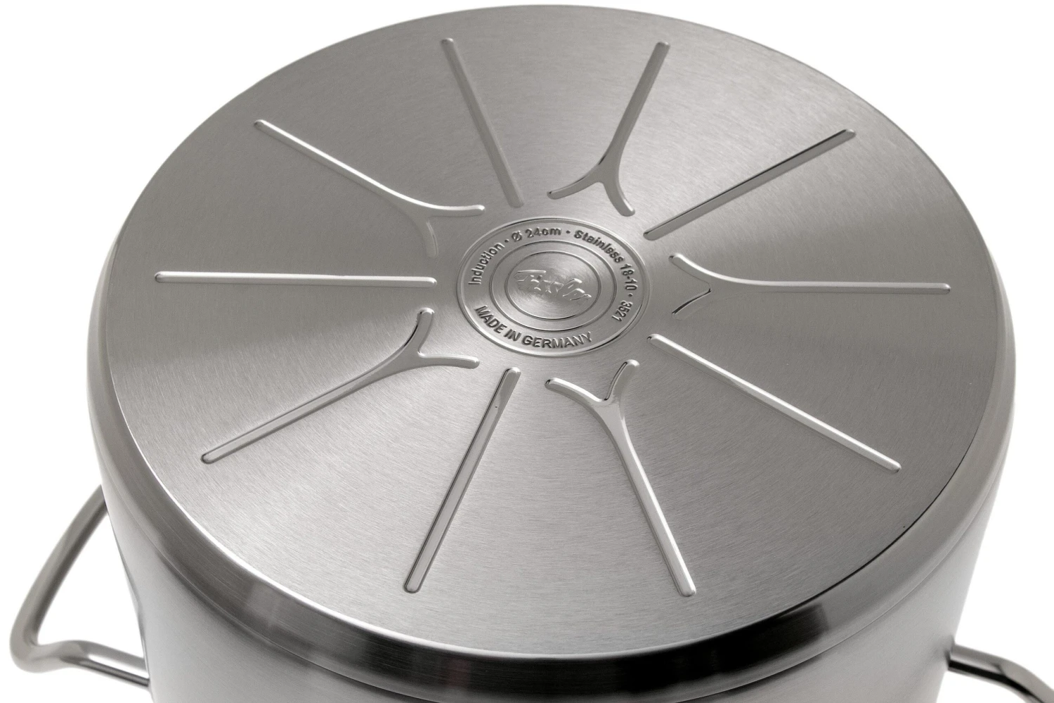 Fissler Original Profi Collection 084-118-24-000 High Cooking Pot 24 Cm 4 Fissler Original Profi Collection 084-118-24-000 High Cooking Pot 24 Cm - Billede 4