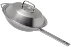Fissler Original Profi Collection 084-888-30-000 Wok With Lid, 30 Cm