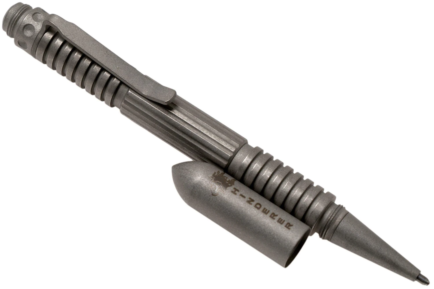 Rick Hinderer Extreme Duty Pen, Stainless Steel Working Finish, Tactical Pen 2 Rick Hinderer Extreme Duty Pen, Stainless Steel Working Finish, Tactical Pen - Billede 2