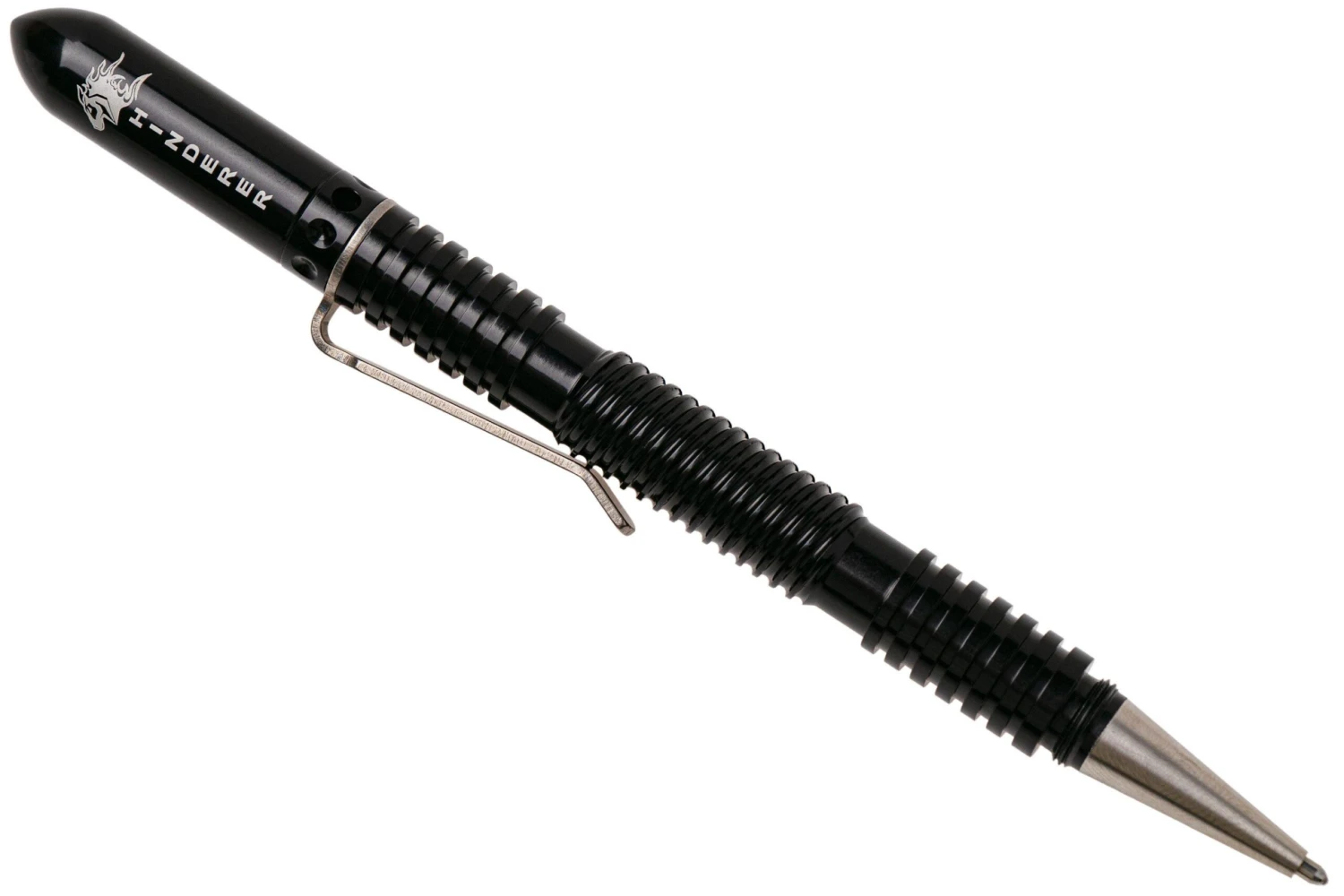 Rick Hinderer Extreme Duty Spiral Pen, Aluminum, Polished Black, Tactical Pen 3 Rick Hinderer Extreme Duty Spiral Pen, Aluminum, Polished Black, Tactical Pen - Billede 3