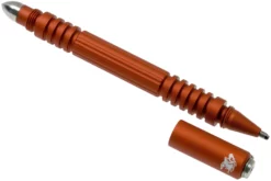 Rick Hinderer Investigator Pen Aluminium Matte Orange, Tactical Pen -Friluftslageret Butik HRK INVP AL MOR 03 rick hinderer knives scaled