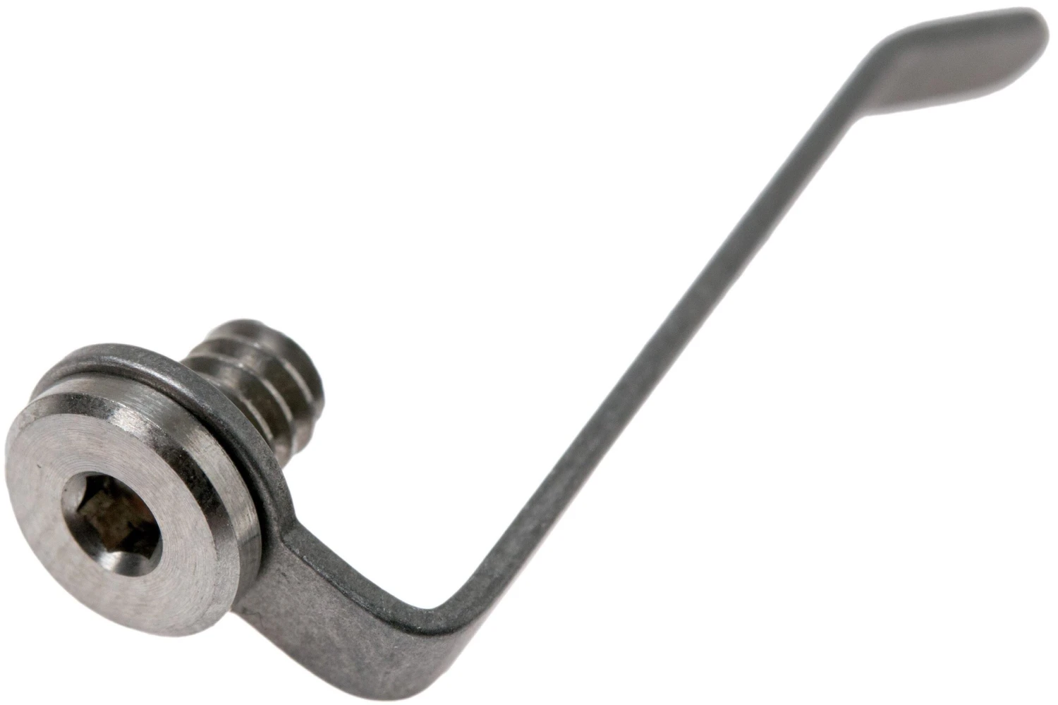 Rick Hinderer Investigator Clip & Screw Set, Grey 2 Rick Hinderer Investigator Clip & Screw Set, Grey - Billede 2