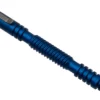 Rick Hinderer Spiral Investigator Pen, Aluminum, Matte Blue, Tactical Pen