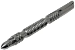 Rick Hinderer Spiral Investigator Pen Stainless Steel, Tactical Pen -Friluftslageret Butik HRK INVP SPR SS 03 rick hinderer investigator pen scaled