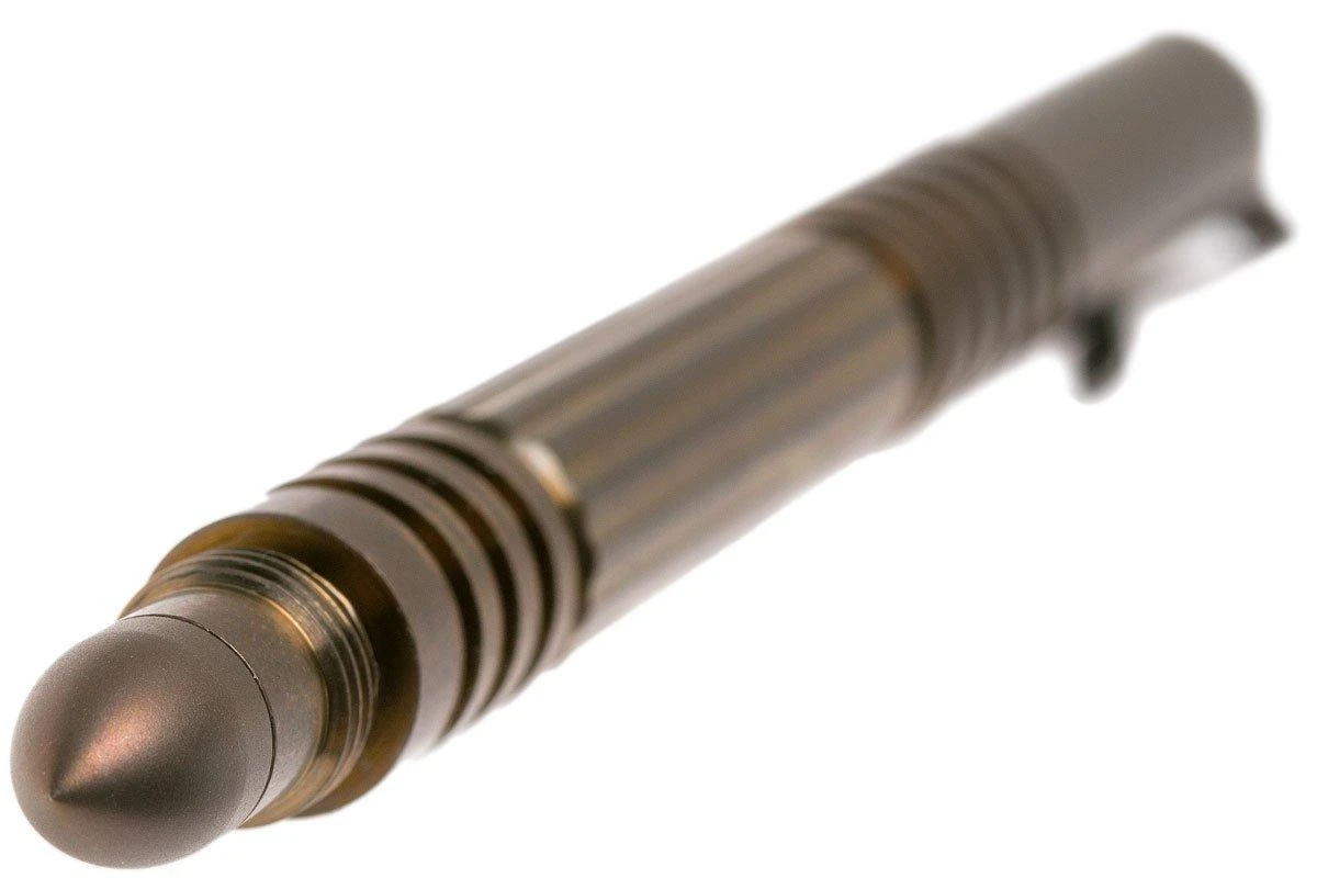 Rick Hinderer Investigator Pen Titanium Bronze, Tactical Pen 3 Rick Hinderer Investigator Pen Titanium Bronze, Tactical Pen - Billede 3