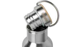 Klean Kanteen Insulated Reflect 600 Ml Water Bottle With Bamboo Cap, Brushed Stainless -Friluftslageret Butik KC1002726 03 klean kanteen scaled