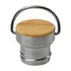 Klean Kanteen Stainless Bamboo Cap, Leak-proof Cap, Stainless Steel And Bamboo