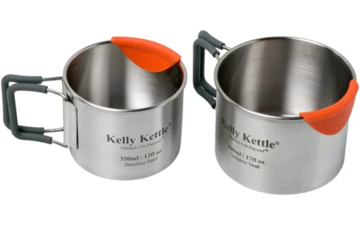 Kelly Kettle Cups 350 And 500 Ml Stainless 50040 -Friluftslageret Butik KK50040 01 kelly kettle scaled
