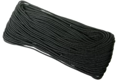 Knivesandtools 550 Paracord Type III, Colour: Black, 100 Ft (30.48 M)