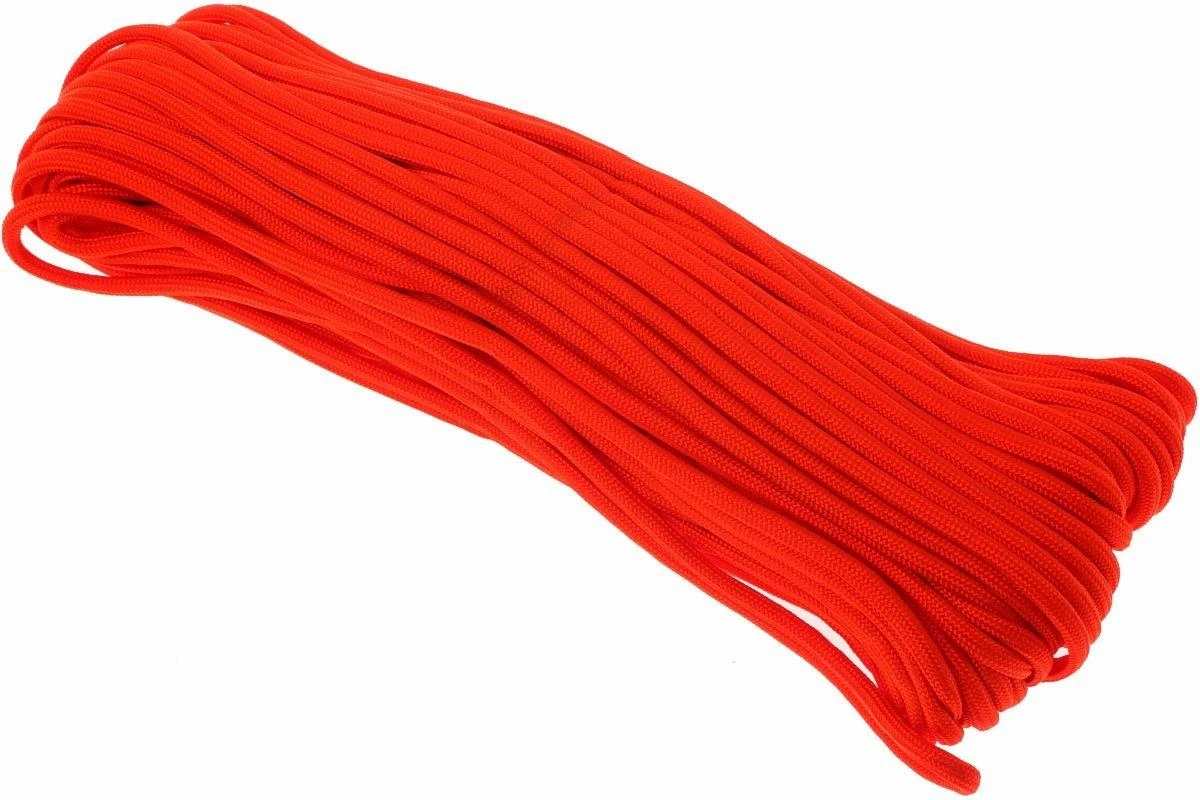 Knivesandtools 550 Paracord Type III, Colour: Neon Orange, 100 Ft (30.48 M) 1 Knivesandtools 550 Paracord Type III, Colour: Neon Orange, 100 Ft (30.48 M)