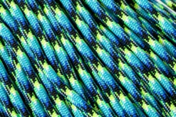 Knivesandtools 550 Paracord Type III, Colour: Oceans Of Fire, 100 Ft (30.48 M)