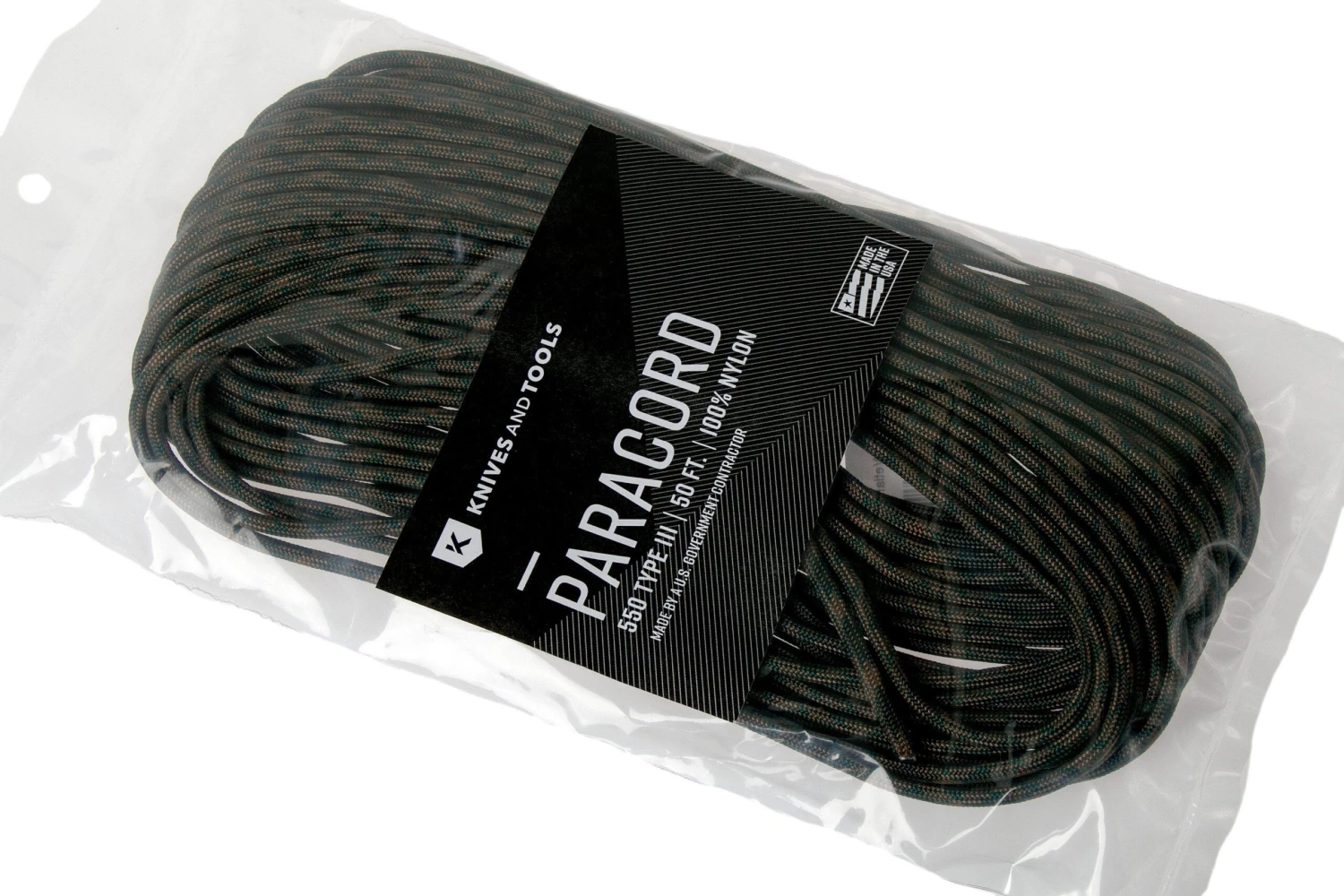 Knivesandtools 550 Paracord Type III, Colour: Wetland, 50 Ft (15.24 M) 3 Knivesandtools 550 Paracord Type III, Colour: Wetland, 50 Ft (15.24 M) - Billede 3