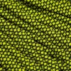 Knivesandtools 550 Paracord Type III, Colour: Canary Yellow Diamonds - 50 Ft (15.24 Meters)