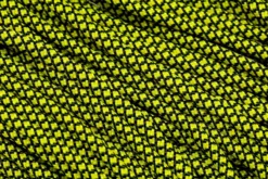 Knivesandtools 550 Paracord Type III, Colour: Canary Yellow Diamonds - 50 Ft (15.24 Meters)