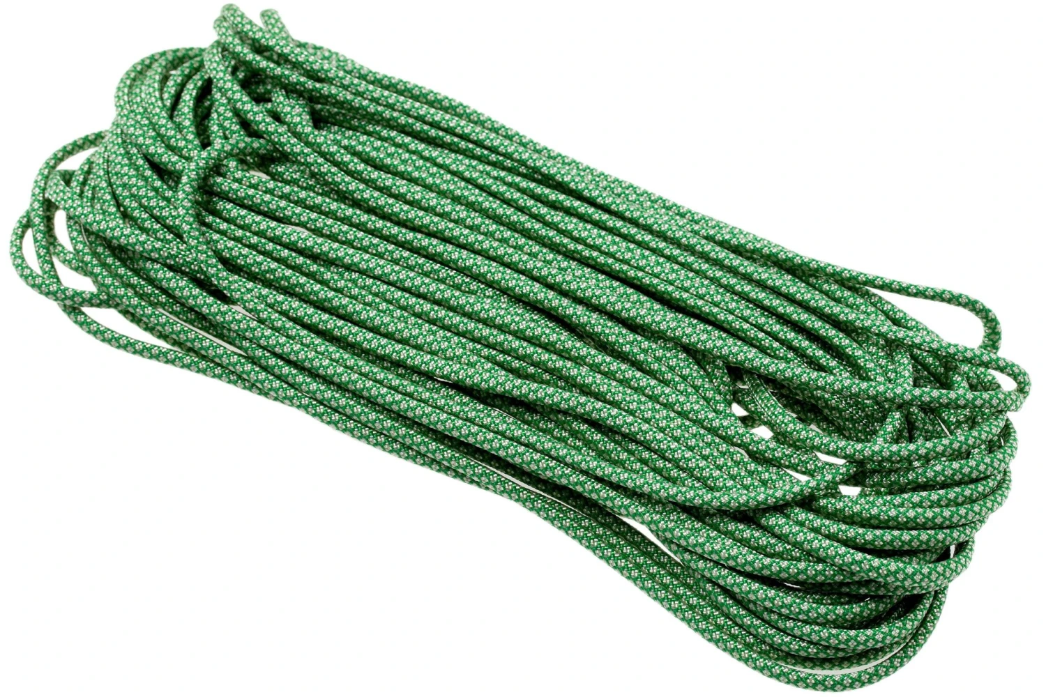 Knivesandtools 550 Paracord Type III Colour: Kelly Green With Cream Diamonds - 50 Ft (15.24 Meters) 2 Knivesandtools 550 Paracord Type III Colour: Kelly Green With Cream Diamonds - 50 Ft (15.24 Meters) - Billede 2