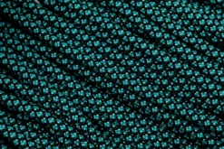 Knivesandtools 550 Paracord Type III, Colour: Turquoise Diamonds - 50 Ft (15.24 Meters)
