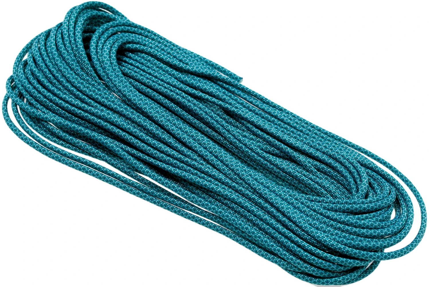 Knivesandtools 550 Paracord Type III, Colour: Turquoise With Teal Diamonds - 50 Ft (15.24 Meters) 2 Knivesandtools 550 Paracord Type III, Colour: Turquoise With Teal Diamonds - 50 Ft (15.24 Meters) - Billede 2
