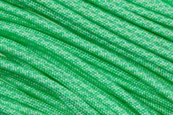 Knivesandtools 550 Paracord Type III, Colour: White With Mint Diamonds - 50 Ft (15.24 Meters)