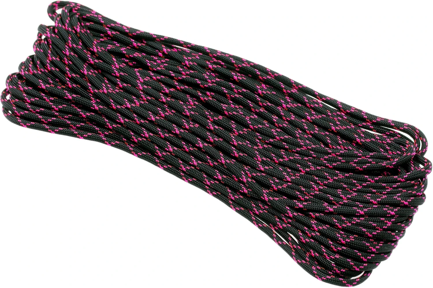 Knivesandtools 550 Paracord Type III, Colour: Black & Neon Pink X - 50 Ft (15.24 Meters) 2 Knivesandtools 550 Paracord Type III, Colour: Black & Neon Pink X - 50 Ft (15.24 Meters) - Billede 2