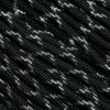 Knivesandtools 550 Paracord Type III, Colour: Dark Knight With Silver Metallic X - 50 Ft (15.24 Meters)
