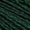 Knivesandtools 550 Paracord Type III, Colour: Green Knight With Green Metallic X - 50 Ft (15.24 Meters)