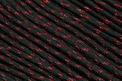 Knivesandtools 550 Paracord Type III, Colour: Red Knight With Red Metallic X - 50 Ft (15.24 Meters)