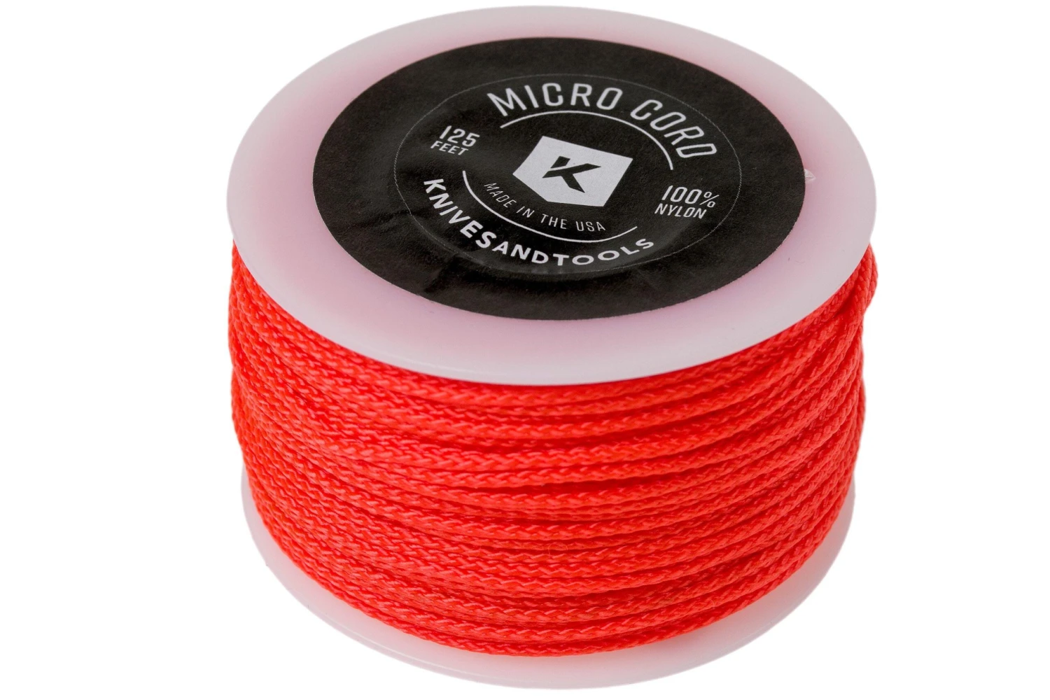 Knivesandtools Micro Cord, Colour: Neon Orange, 125 Ft (38.1 M) 1 Knivesandtools Micro Cord, Colour: Neon Orange, 125 Ft (38.1 M)