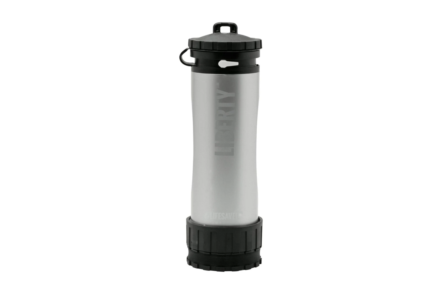 Lifesaver Liberty Water Bottle With Filter, Silver 1 Lifesaver Liberty Water Bottle With Filter, Silver